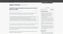 Desktop Screenshot of andrewnorton.net.au