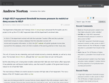 Tablet Screenshot of andrewnorton.net.au
